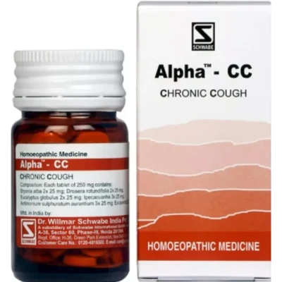 Willmar Schwabe India Alpha Cc Chronic Cough (20 g)