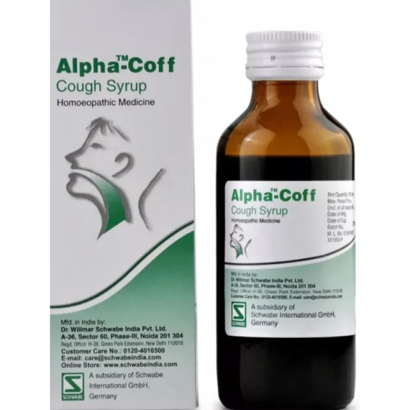 Willmar Schwabe India Alpha Coff Cough Syrup (100 ml)