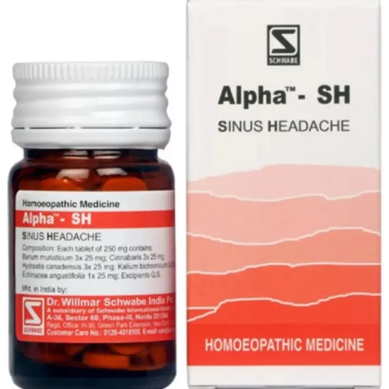 Willmar Schwabe India Alpha Sh Sinus Heahache (20 g)