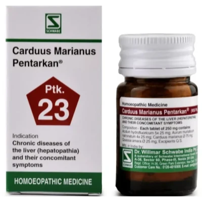 Willmar Schwabe India Carduus Marianus Pentarkan Tablets (20 g)