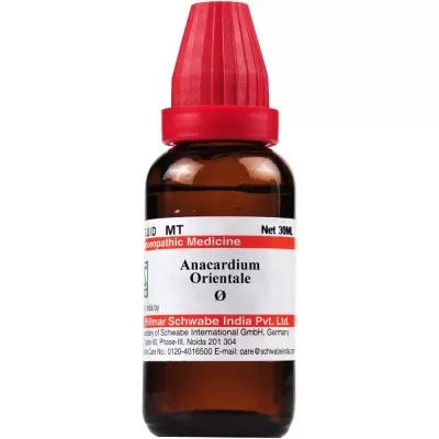 Willmar Schwabe India Anacardium Orientale 1X (Q) (30 ml)