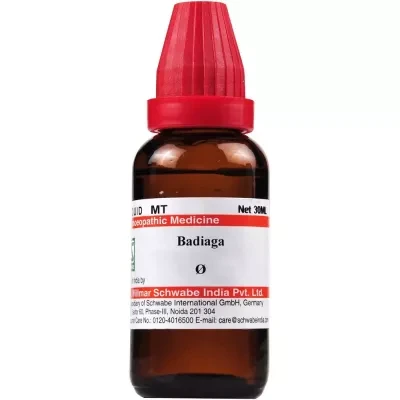 Willmar Schwabe India Badiaga 1X (Q) (30 ml)