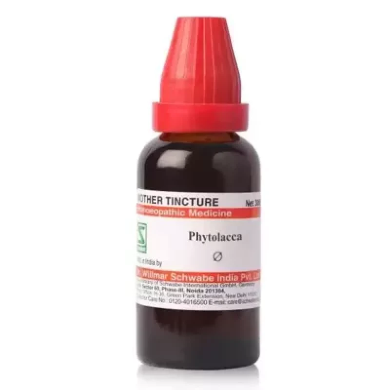 Willmar Schwabe India Phytolacca Decandra 1X Q (30 ml)