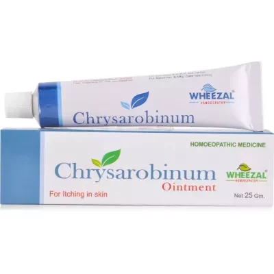 Wheezal Chrysarobinum Ointment (25g)