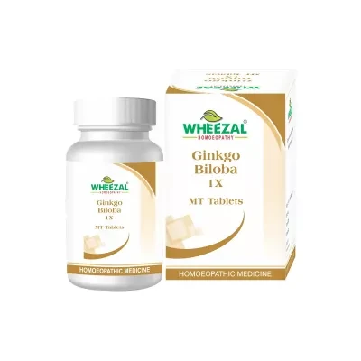 Wheezal Ginkgo Biloba 1X (50tab)