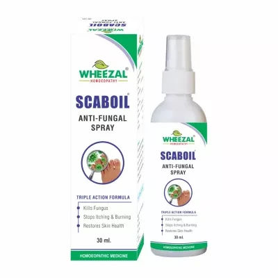 Wheezal Scaboil Anti-Fungal Spray (30ml)