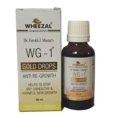 Wheezal WG 1 Gold Drops Anti Re Growth (30ml)