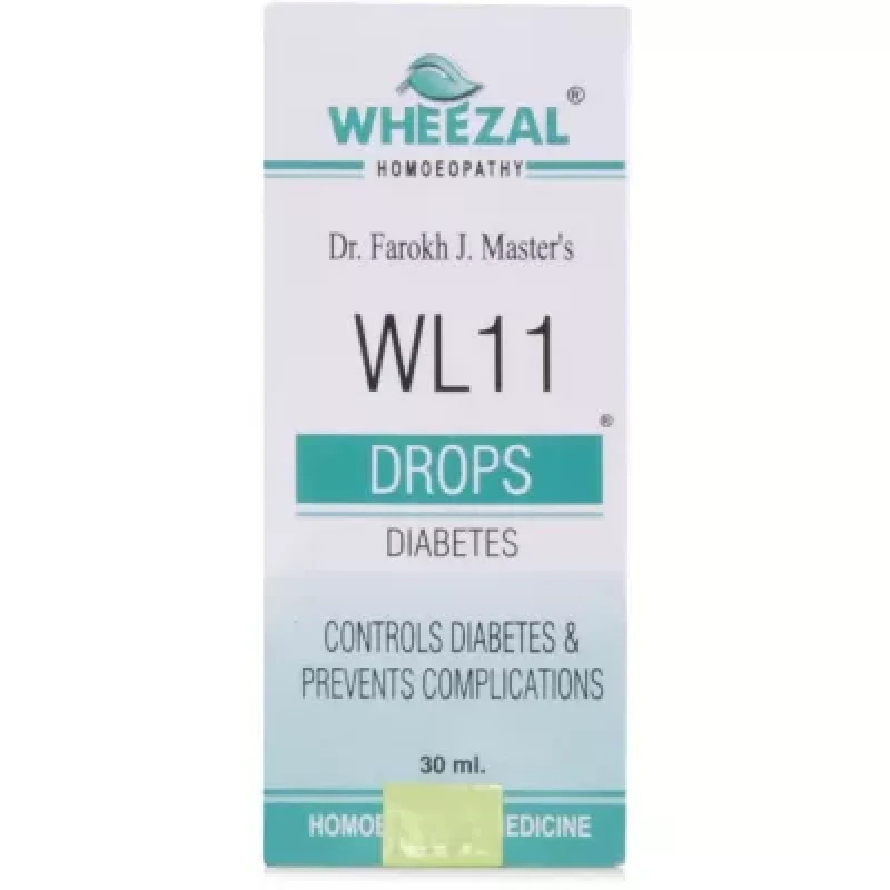 Wheezal WL-11 Diabetes Drops (30ml)