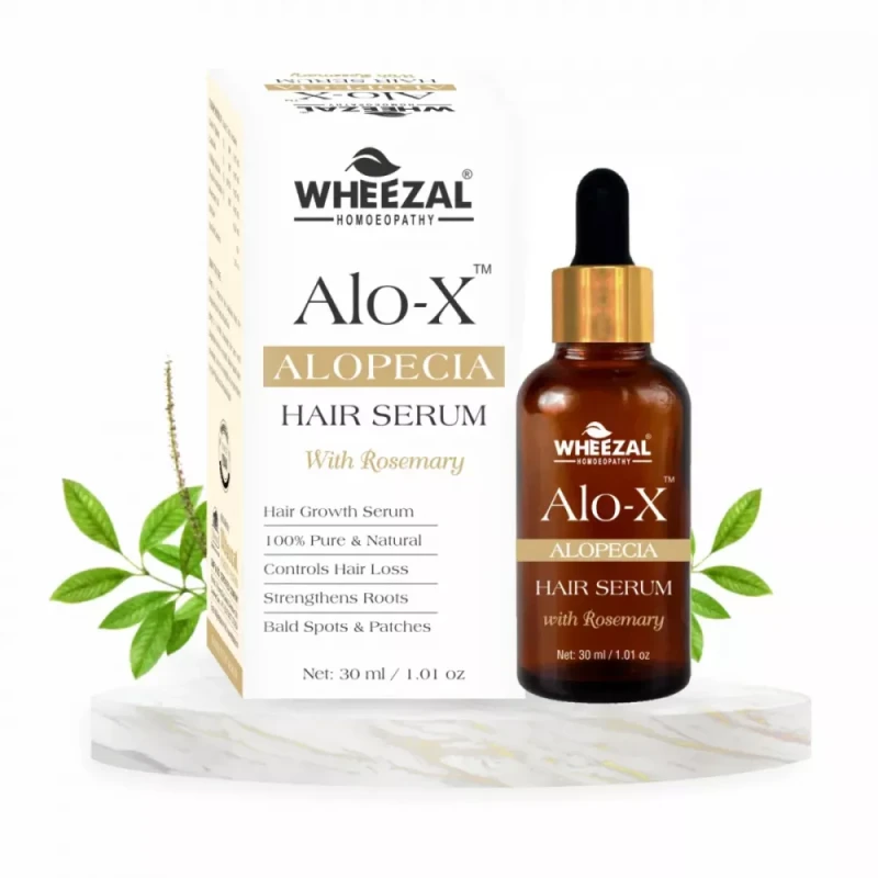 Wheezal Alo X Alopecia Hair Serum (30ml)