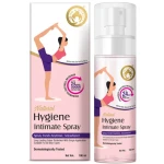 Mom World Natural Hygiene Intimate Spray: 24-Hour Odor Protection, Dermatologically Tested, 100ml.