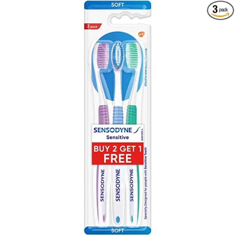 Sensodyne Sensitive Toothbrush with Soft Rounded Bristles