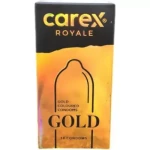 Coral Healthcare Carex Royale Gold Coloured Condoms 10Pcs