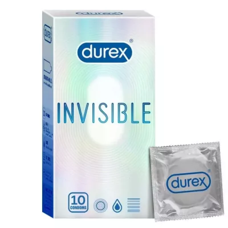 Durex Invisible Condom 10Pcs