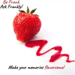 Frankly Strawberry Condoms 3Pcs