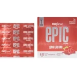 Mankind Pharma Manforce Epic Pleasure Long Lasting Premium Condom With Disposable Pouch Raspberry Flavour 3Pcs