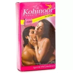 Reckitt Benckiser Kohinoor Pleasure Condoms Pink 10Pcs