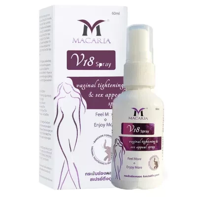 Macaria V18 Vaginal Tightening Spray 60Ml