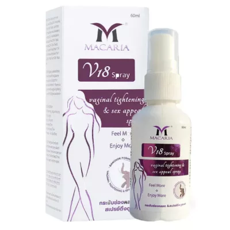 Macaria V18 Vaginal Tightening Spray 60Ml