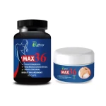 Riffway Max 36 For Breast Enlargement 60 Capsules Cream 50Gm 1Pack