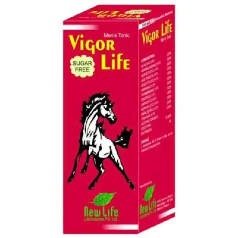 New Life Vigor Life Syrup Sugar Free 100Ml