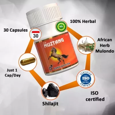 Sat Kartar Liv Muztang 100 Herbal Capsule 30Caps