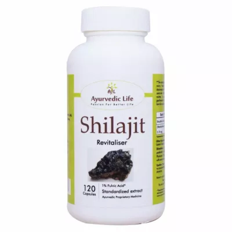 Ayurvedic Life Shilajeet Capsules 120Caps