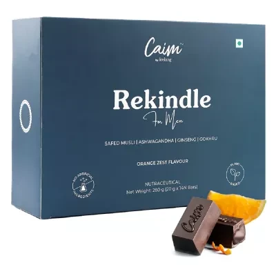 Caim By Arelang Rekindle For Men Orange Zest Flavour 20G Each 14Pcs