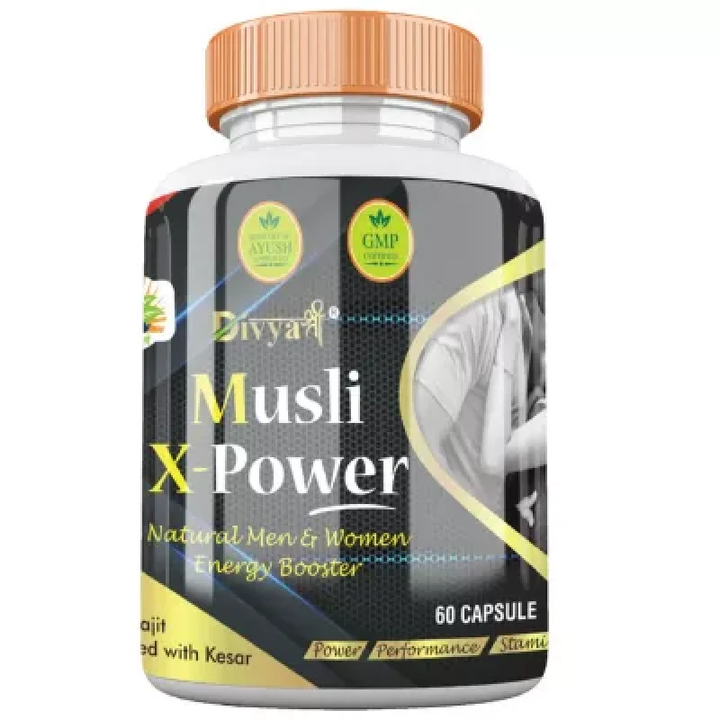 Divya Shree Musli X Power Capsules 60Caps