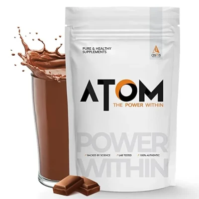 As It Is Nutrition Atom Whey Protein 1kg with Digestive Enzymes