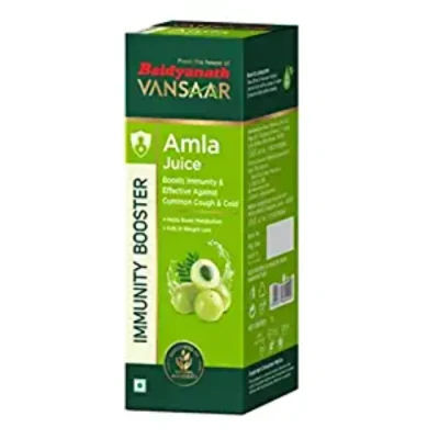 Baidyanath Vansaar Amla Juice: 1L Pure Amla Extract.