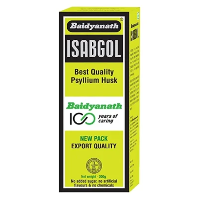 Baidyanath Vansaar Isabgol: Natural 200g Powder for Easy Digestion and Constipation Relief