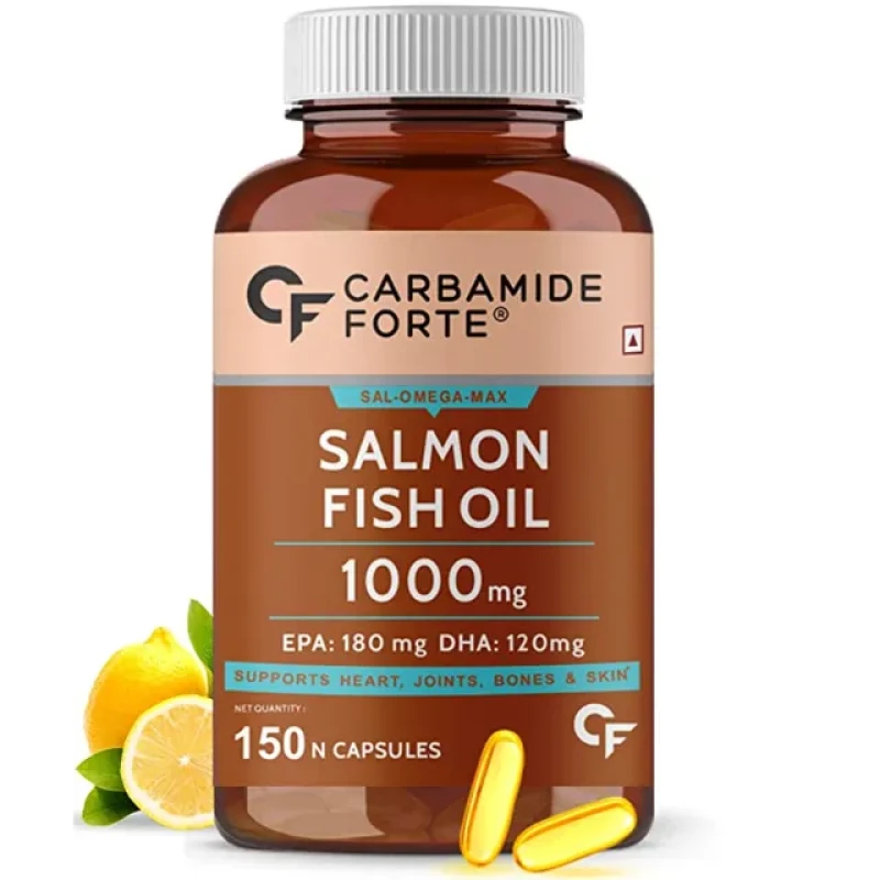 Carbamide Forte Salmon Fish Oil Omega 3 Capsules